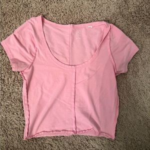 Pink Pacsun crop top